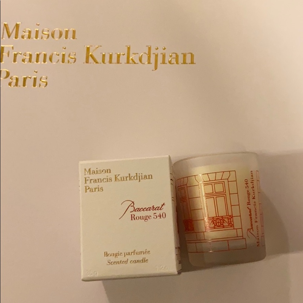Maison Francis Kurkdjian Baccarat rouge 540 candle